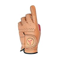 Yatta Golf Men's Premium Left Hand Golf Glove – Comfortable, Durable, Stable and Sturdy Grip, & True-to-Form Fit Cabretta Leather Golfing Glove