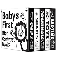 Baby’s First High-Contrast Books: Boxed Set (High Contrast Board Books)
