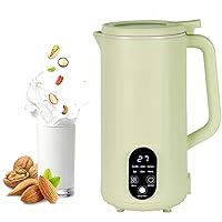 Automatic Soy and Nut Milk Maker,27oz/800ml,Food Processor,Rice Paste,Juice,Baby Food Hot Blender, Smoothie,Corn,Crushing Ice,Delay Start/Keep Warm & BPA Free (Green)