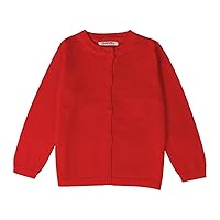 Toddler Kid Boys Girls Clothes Knitted Colorful Solid Sweater Cardigan Coat Tops Kids Winter Jacket Girls