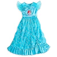 Disney Store Princess The Little Mermaid Ariel Nightgown Pajama Girl Size 4