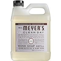 MRS. MEYER'S CLEAN DAY Liquid Hand Soap Refill Lavender (33 Fl Oz (Pack of 1))