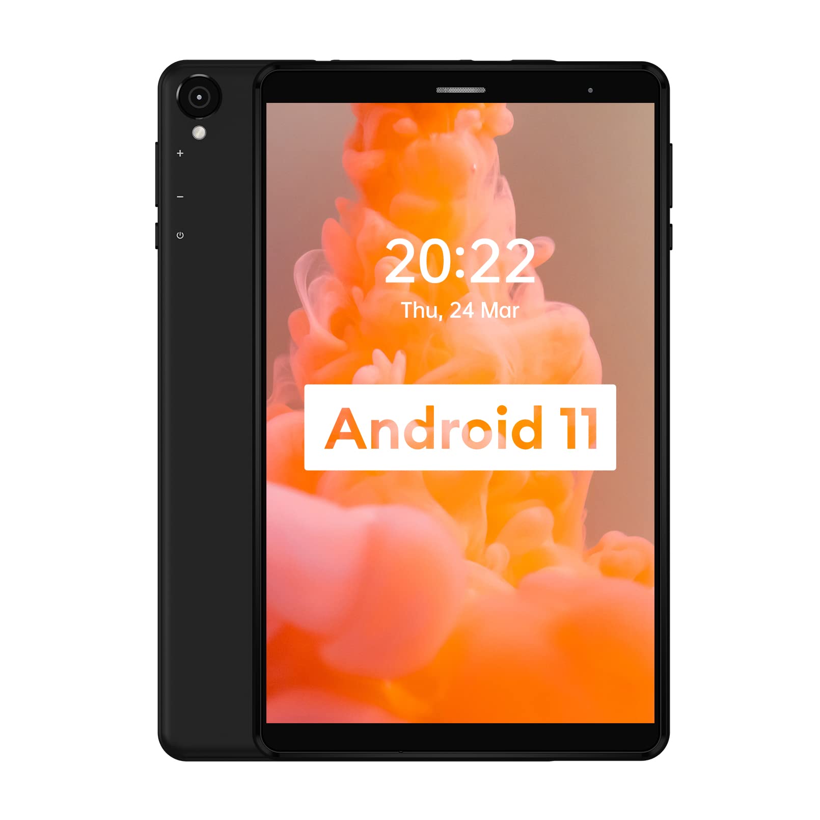 Headwolf Tablet 8 inch Android 11 Tablet FPad1, 3GB RAM+64GB ROM(TF 512GB),2.0GHz 4 core CPU UNISOC T310,800x1280 HD IPS,2.4G/5G WiFi,2 Speaker,BT 5.0,5+5MP Camera,4000 mAh/GPS/Type-C