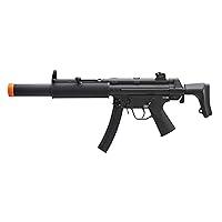 HK Heckler & Koch MP5 SD6 AEG Automatic 6mm BB Rifle Airsoft Gun, Black