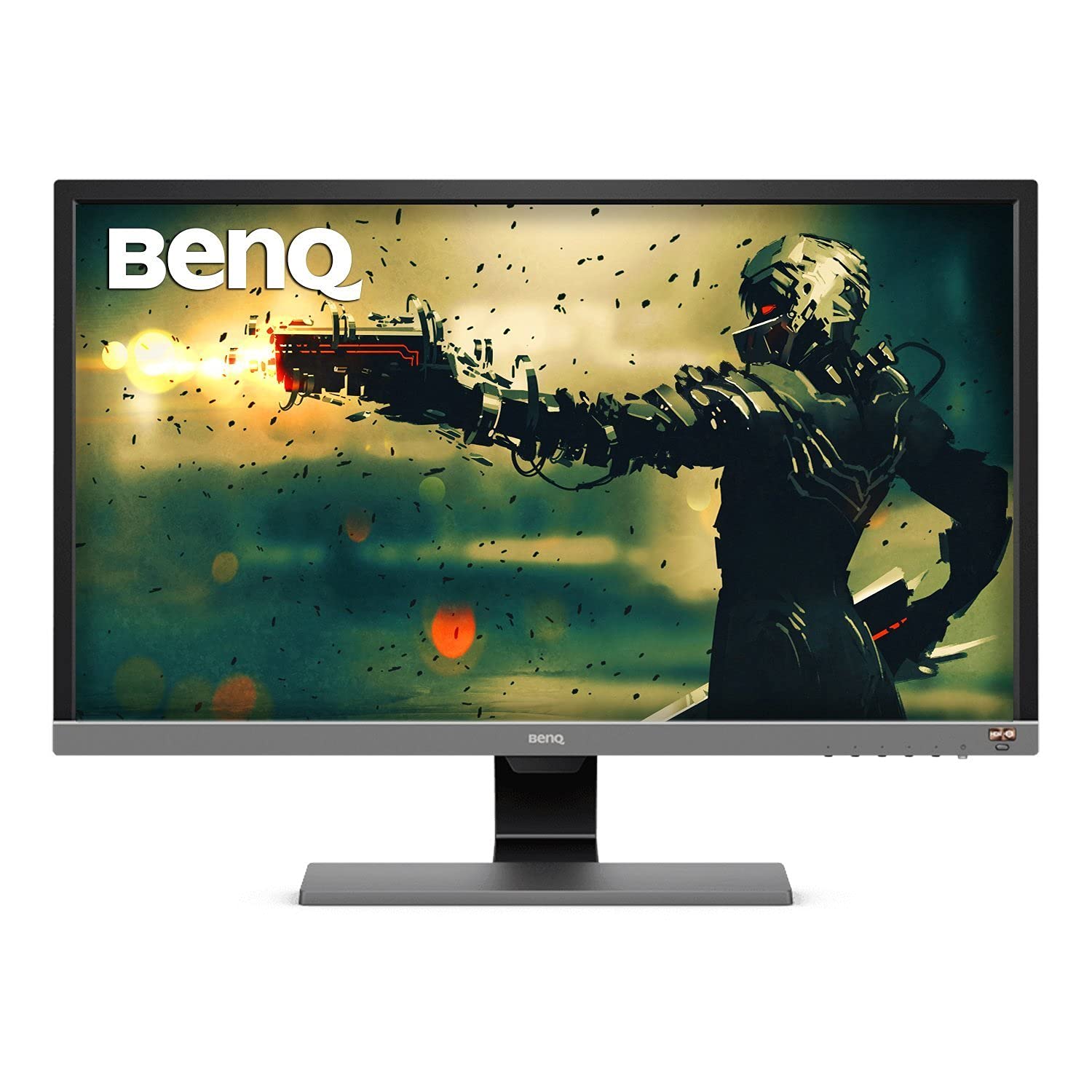 BenQ 28 inch 4K HDR10 Monitor (EL2870U), UHD 3840x2160, FreeSync, 1ms Response Time, Eye-Care, Brightness Intelligence Plus, HDMI, DP, Built-in Spe...
