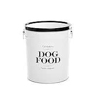 Harry Barker Bon Chien Dog Food Storage Canisters, Medium 22lbs of Food