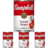 Campbell's Condensed Tomato Bisque, 10.75 Ounce Can (Pack of 4)