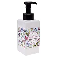 Boston International Scented Foaming Hand Soaps Made in the USA Foam Soap and Pump Dispenser, 16 Ounces, Butterfly Medley (Lavender, Lemon, Key Lime)