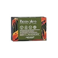 Alfaparf Milano Benvoleo Conscious Daily Shower and Shampoo Bar for All Hair Types - Clean, Vegan, Sustainable Hair Care - 3 in 1 Solid Shampoo - Hair, Face, Body - Natural Ingredients - 2.8 Oz.