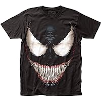 Venom (Marvel Comics) Men's Sinister Smile Subway T-Shirt Black