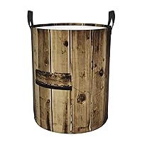 board Circular Hamper â€“ Tall Printed Round Laundry Basket â€“ Perfect for Laundry, Storage, and Organizing
