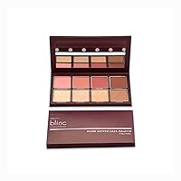 Blinc Glow Getter Face Palette, Cheek Palette with Highlighters and Blushes, Creamy, Blendable and Long-Lasting, 17.6g / 0.62 Oz