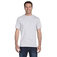 Hanes Men's TAGLESS ComfortSoft Crewneck T-Shirt ASH, L