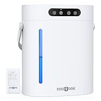 6L Humidifiers for Bedroom Large Room, PARIS RHÔNE Top Fill Cool Mist Humidifiers for Baby, Plants, Nursery, Essential Oil Diffuser, 60Hours, Sleep Mode, Remote Control, Night Light, 3-Mist