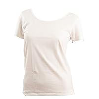 Gunze CB3252 Women's Inner Shirt, CFA, 100% Refreshing Cotton, Half Sleeves, Made in Japan, (03) white