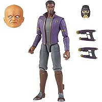 Legends Series 6-inch Scale Action Figure Toy T'Challa Star-Lord, Premium Design, 1 Figure, 3 Accessories, and Build-A-Figure Part