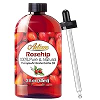 Artizen 2oz Rosehip Oil (100% Pure & Natural) - Cold Pressed & Harvested from Fresh Roses Bushes & Rose Seed - Rose Hip Oil is Perfect for Your Skin, Face, Nails, Hands