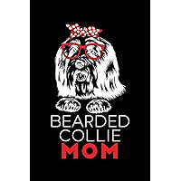 Bearded Collie Mom dog vaccination record book: 6
