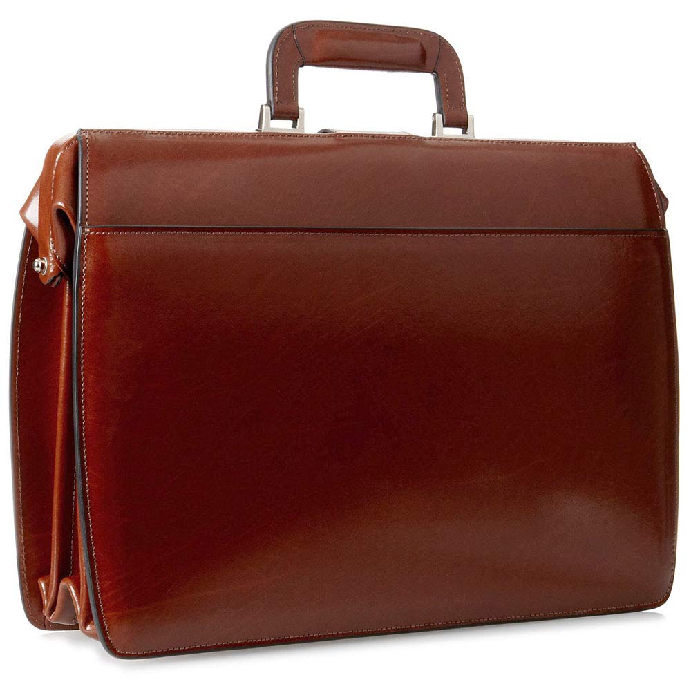 Elements Classic Leather Briefbag #4505 (Cognac)