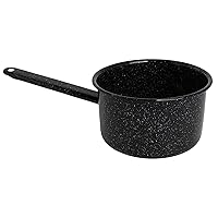 Mirro 1 Quart Enamel Sauce Pan with Speckled Finish
