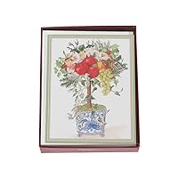 Fruit Topiary Boxed Christmas Cards - 16 Cards & 16 Envelopes
