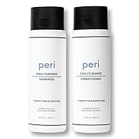 Peri Restorative Shampoo & Conditioner Set - Promotes Shine and Manageability, Strengthening, for all Hair Types, Vegan, Color Safe, Made Without Silicones, Parabens and Sulfates