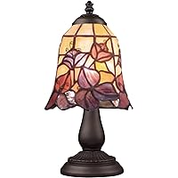 ELK 080-TB-17 Mix and Match Floral Garden Table Lamp, 13