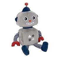Bedtime Originals Robbie Robot Plush, Gray,239043R