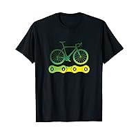 Bike And Chain Road Bike Cycling T-Shirt