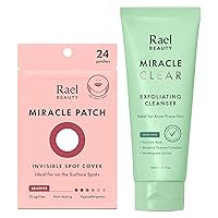 Miracle Bundle - Invisible Spot Cover (24 Count), Exfoliating Cleanser (5.1 fl. oz)