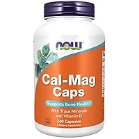 Supplements, Cal-Mag with Zinc, Copper, Manganese and Vitamin D, 240 Capsules