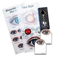 Eye 5 Piece Gift Pack for Eye clinics, Health fairs, Ophthalmologist Optometrist Eye Doctor