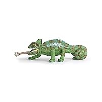 Papo -Hand-Painted - Figurine -Wild Animal Kingdom - Chameleon -50177 -Collectible - for Children - Suitable for Boys and Girls- from 3 Years Old