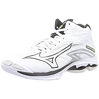 Mizuno Wave Lightning Z7 MID Volleyball Shoes, For Club Activities, Indoor, Wide, Lightweight, Indoor