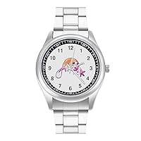 Axolotl Love Sloth Classic Watches for Men Fashion Graphic Watch Easy to Read Gifts for Work Workout