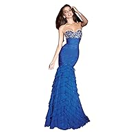Floor Length Mermaid Dress 2135