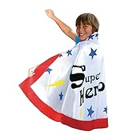 S&S Worldwide Super Hero Capes Craft Kit 30 Inches Pack of 12, White