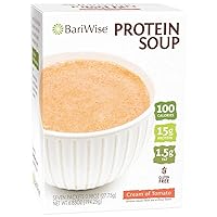 BariWise Protein Soup Mix, Cream of Tomato, 15 Protein, Gluten Free (7ct)