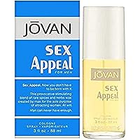 Jovan Sex Appeal By Coty | 3.0 Oz Cologne Spray | Fragrance For Men Jovan Sex Appeal By Coty | 3.0 Oz Cologne Spray | Fragrance For Men
