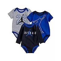 Jordan Baby Boys Jumpman Assorted Bodysuits 3 Pack
