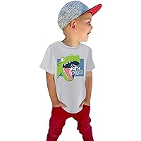 Color Pack Summer Toddler Boys Girls Short Sleeve Cartoon Letter Prints T Shirt Tops Youth Athletic Shirt Boy