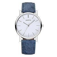 Men's Watches Quartz Watch Men's Watch Quartz Watch Sports Watch Outdoor Watch for Men 2022 Men's Fashion Military Watches Luxury Men's Watch with Roman Quartz Leather Strap