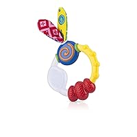 Nuby Wacky Teething Ring, Multicolor
