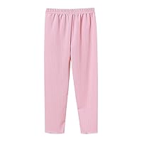 Girls Ice Silk Pants Bottoms Summer Thin Air Conditioning Pants Outside Casual Long Pants for Toddler Denim