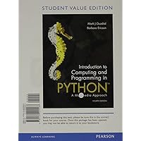 Introduction to Computing and Programming in Python Introduction to Computing and Programming in Python eTextbook Paperback Loose Leaf