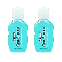 2Toms GripShield, Liquid Chalk Grip Enhancer for Sweaty Hands, Keeps Hands Dry, 1.5 Ounces, 2 Bottles