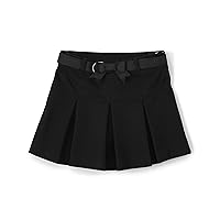 Girls and Toddler Twill Pleated Skort