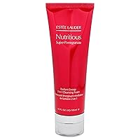 Estee Lauder Nutritious Super-Pomegranate Radiant Energy 2-In-1 Cleansing Foam, Full Size, 4.2 Fl Oz