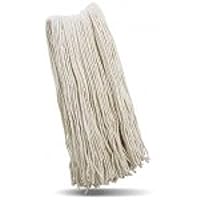 2.5 x 19 in. Wet Cotton Mop Refill, White - Pack of 6