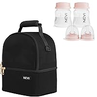 NCVI Breastmilk Cooler Bag and 2 Baby Bottles